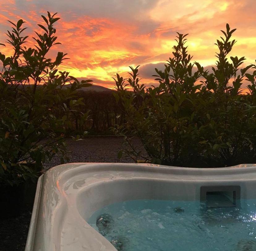 Sunset Cabin Mold Bagian luar foto