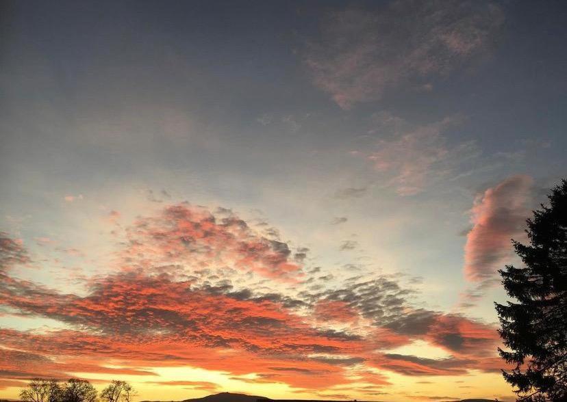 Sunset Cabin Mold Bagian luar foto